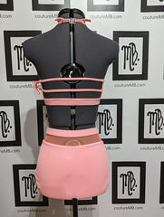 2 two piece high waisted