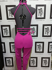 Complexe nude mesh cutout unitard