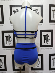 Leotard with cutouts