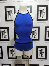 Leotard with cutouts