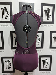 Leotard with embellishments