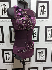 Leotard with embellishments