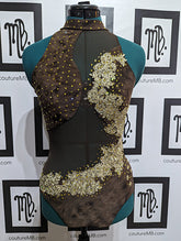 Leotard with embellishments