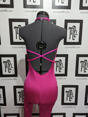 Open back unitard