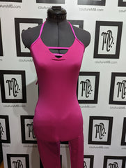 Open back unitard