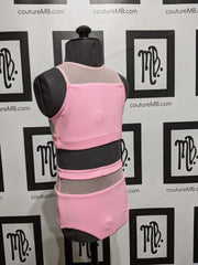 2 two piece mesh cutouts