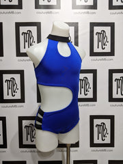 Leotard with cutouts