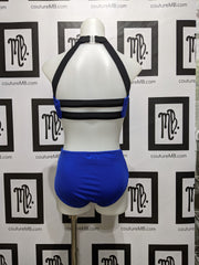 Leotard with cutouts