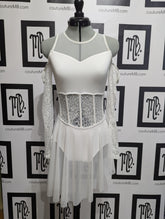 Corset leotard skirt cold sleeves