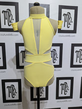 Crossing points leotard & wrist cuffs