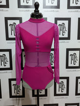 Strap sleeved leotard