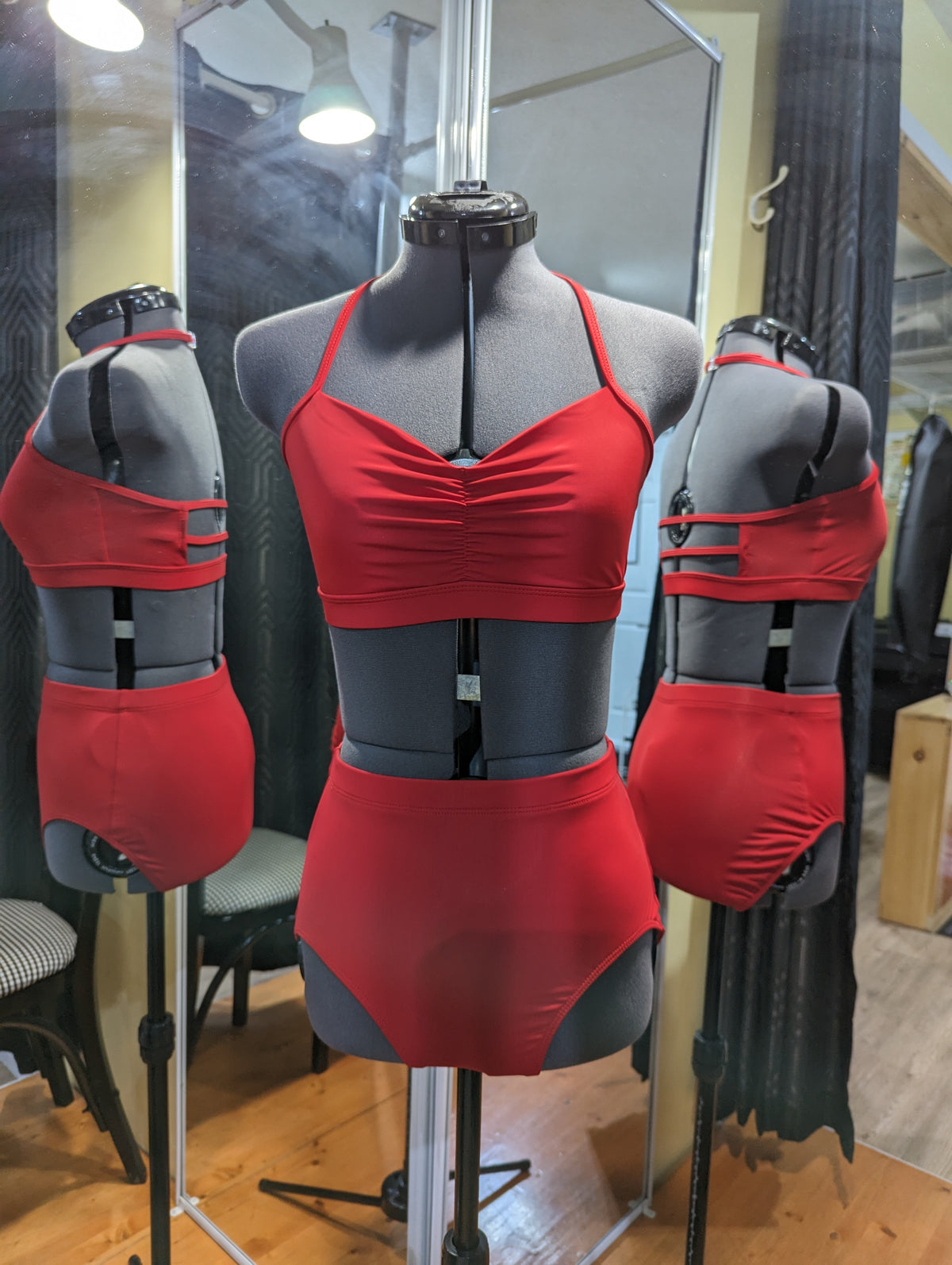 Red two 2-piece MB-26 (adult Small)