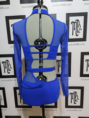 To The Point leotard strappy with sleeves