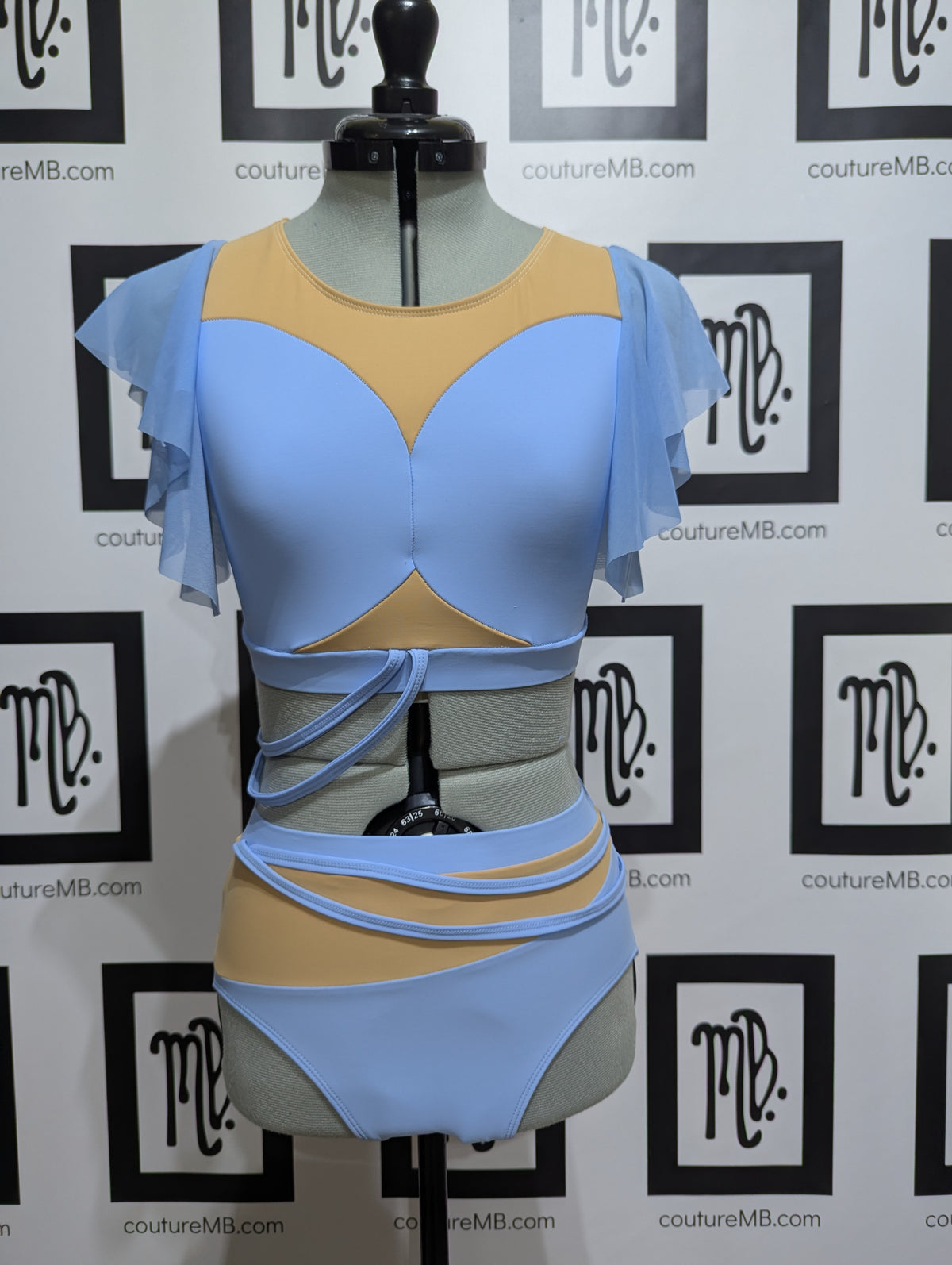 Whisper 2 piece flutter sleeves