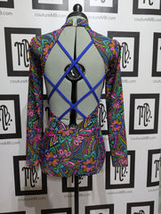 Colour jungle leotard