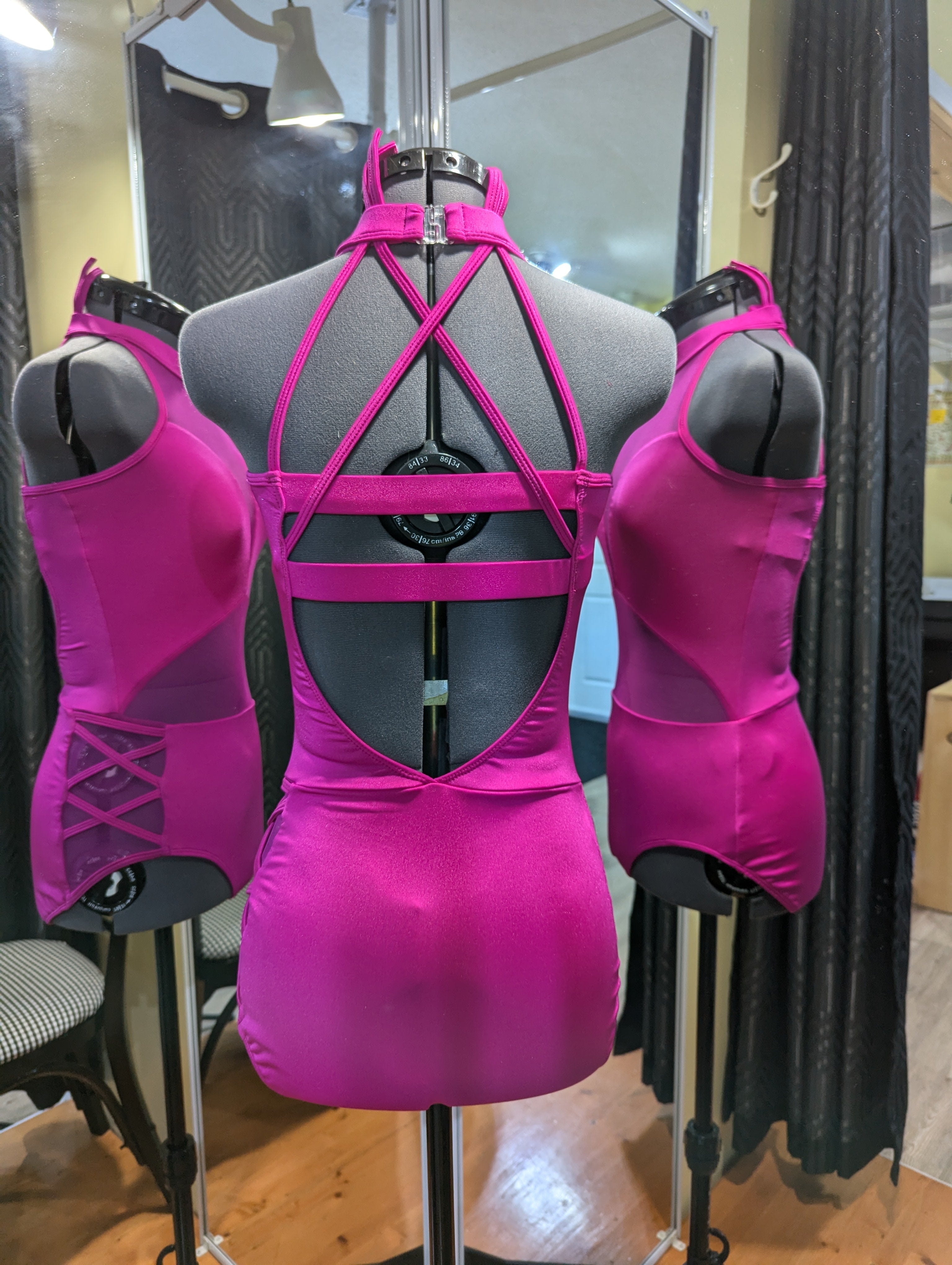 Pink fuschia MB 26 (adult small) leotard