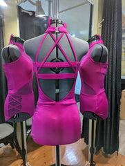 Pink fuschia MB 26 (adult small) leotard