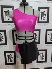 Party girl faux leo