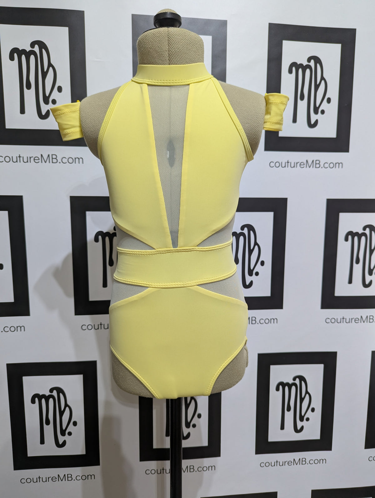 Crossing points leotard & wrist cuffs