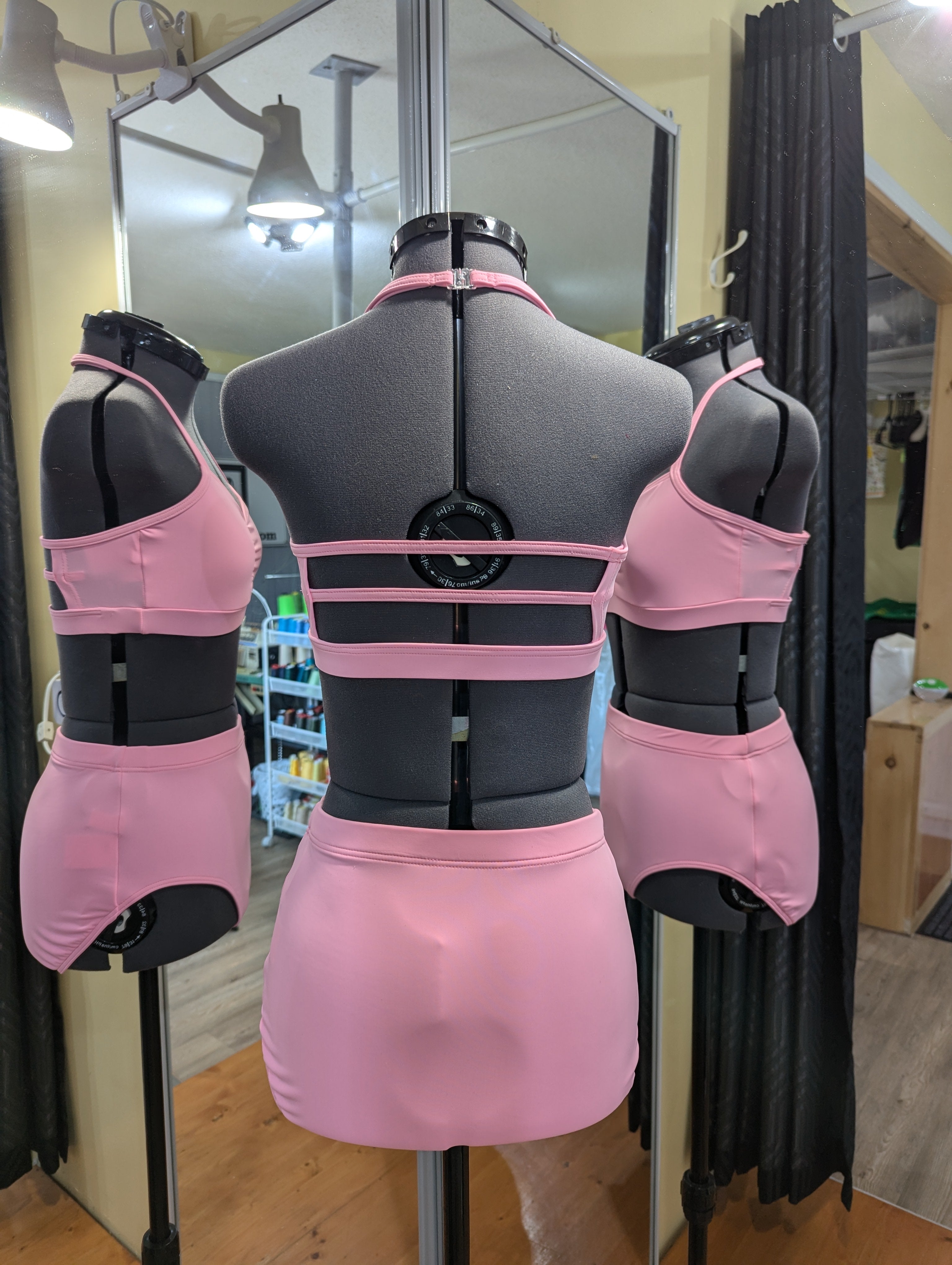 Pink candy MB 26 (adult small) 2 two piece