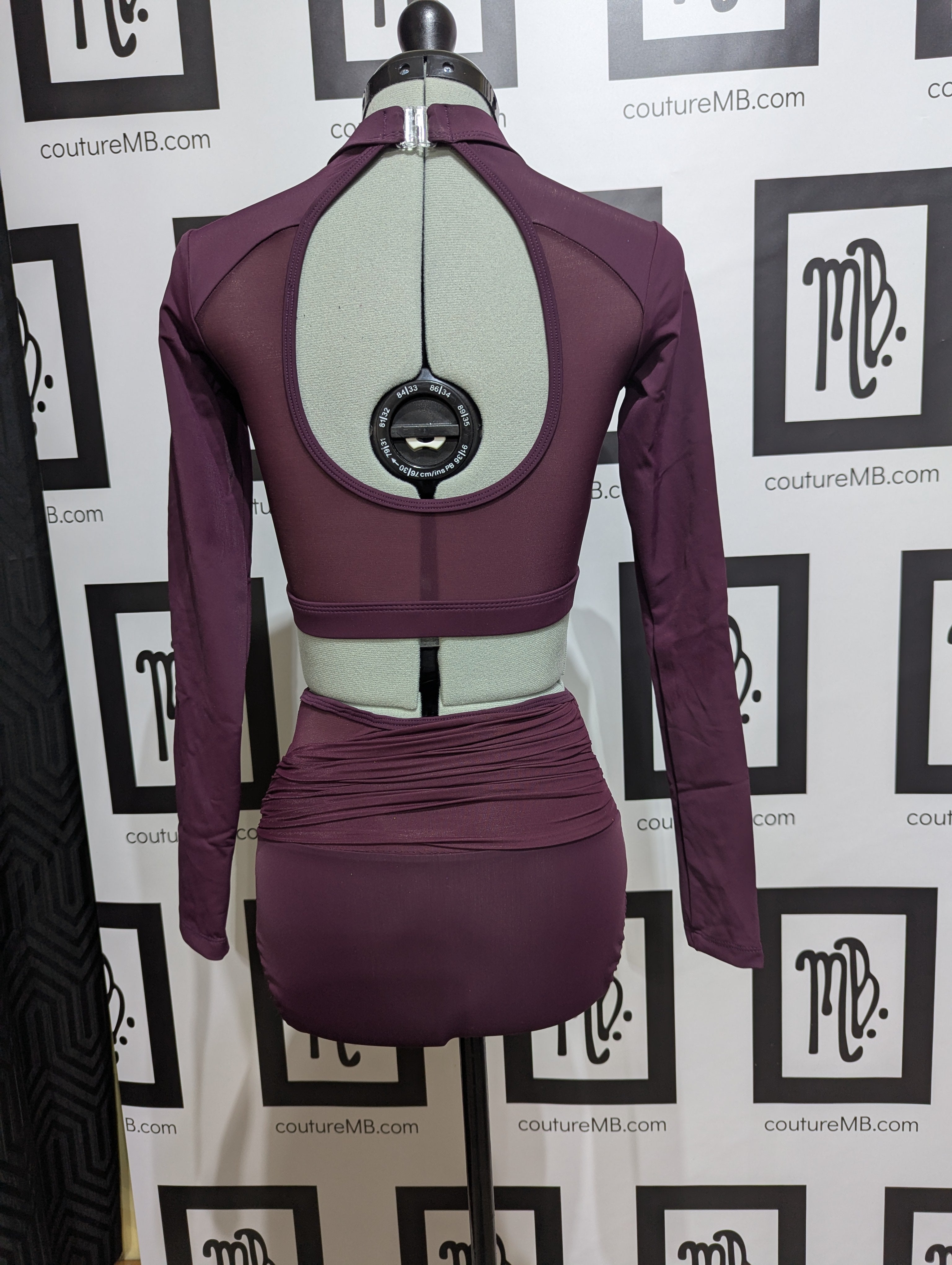 Cool base 2-piece sleeves & roushing - dance costume base