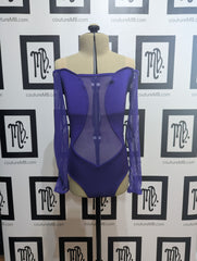 Off the shoulder scrunch leotard