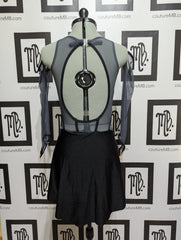Caged beauty mesh with gauntlets