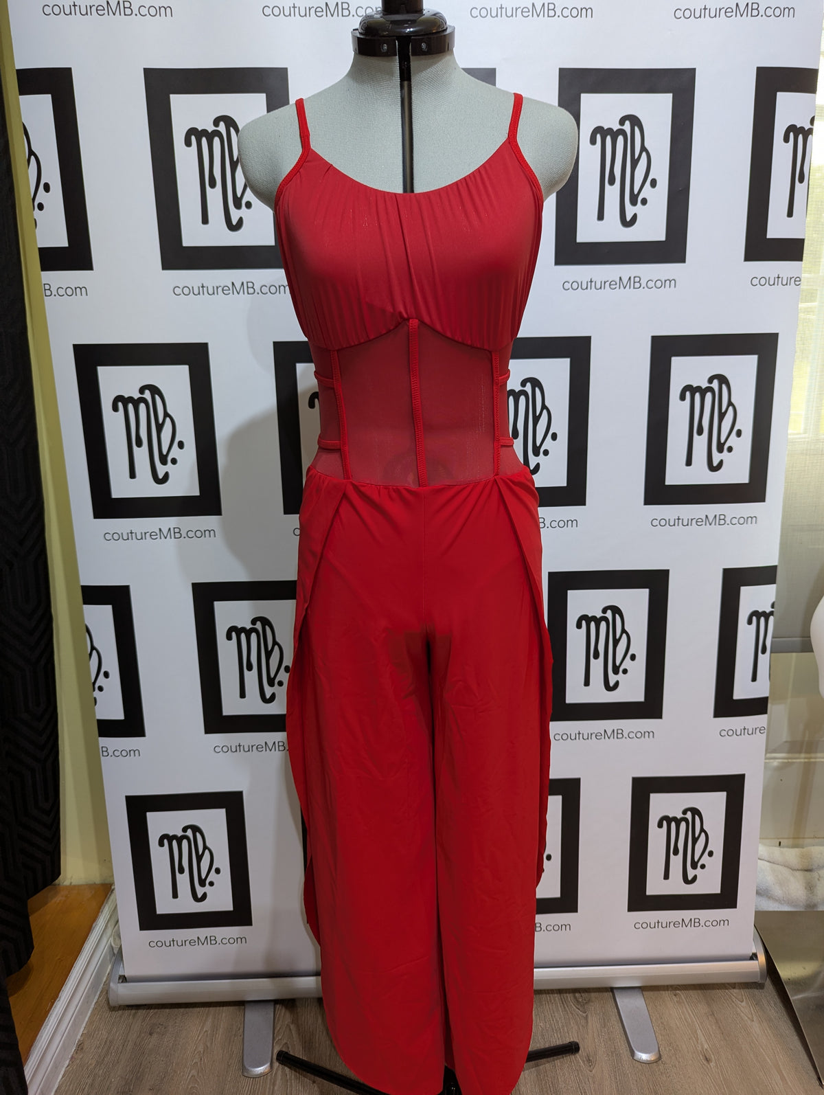 Butterfly pant corset with built-in brief