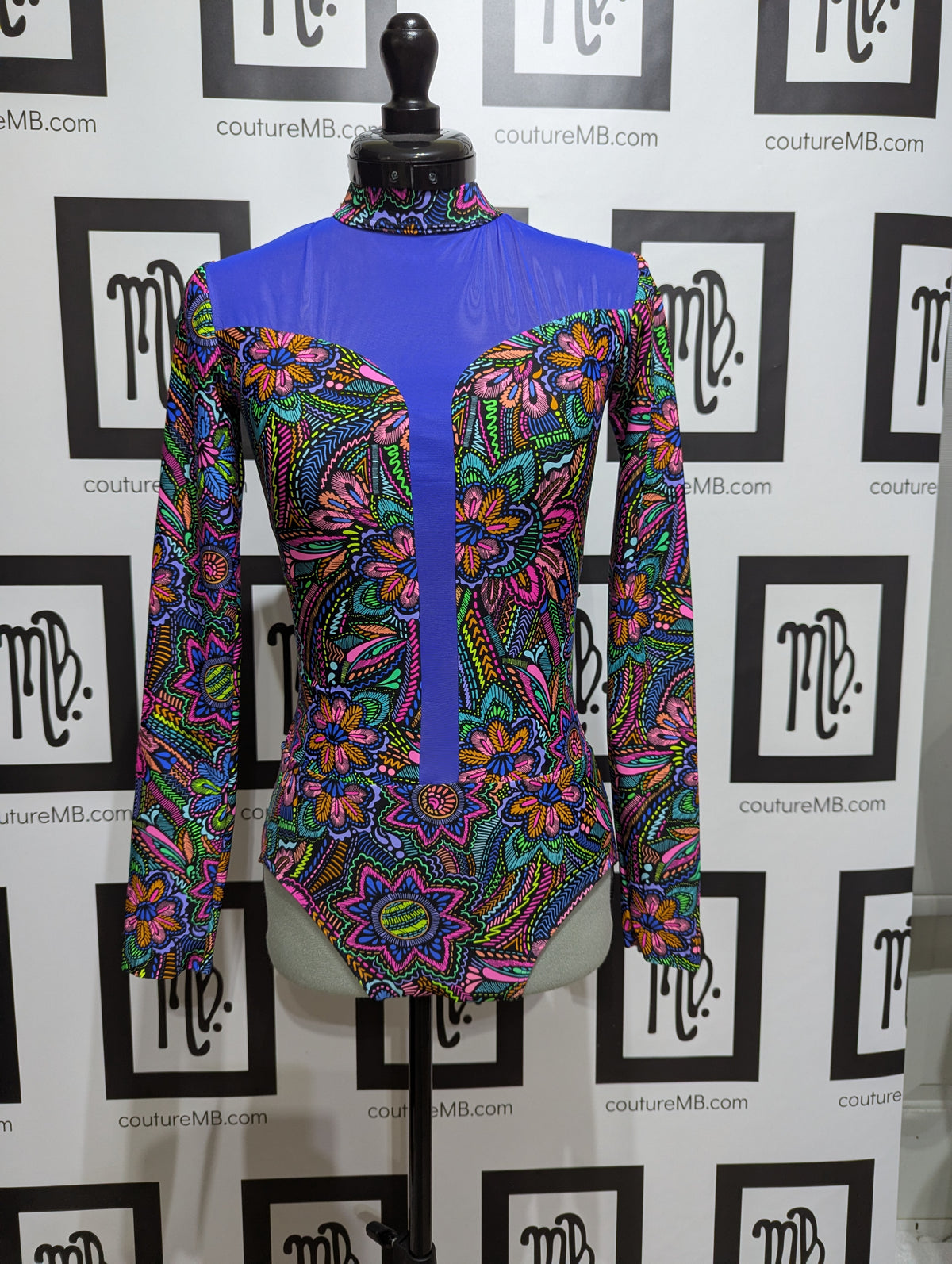 Colour jungle leotard