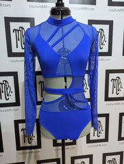 To The Point leotard strappy with sleeves